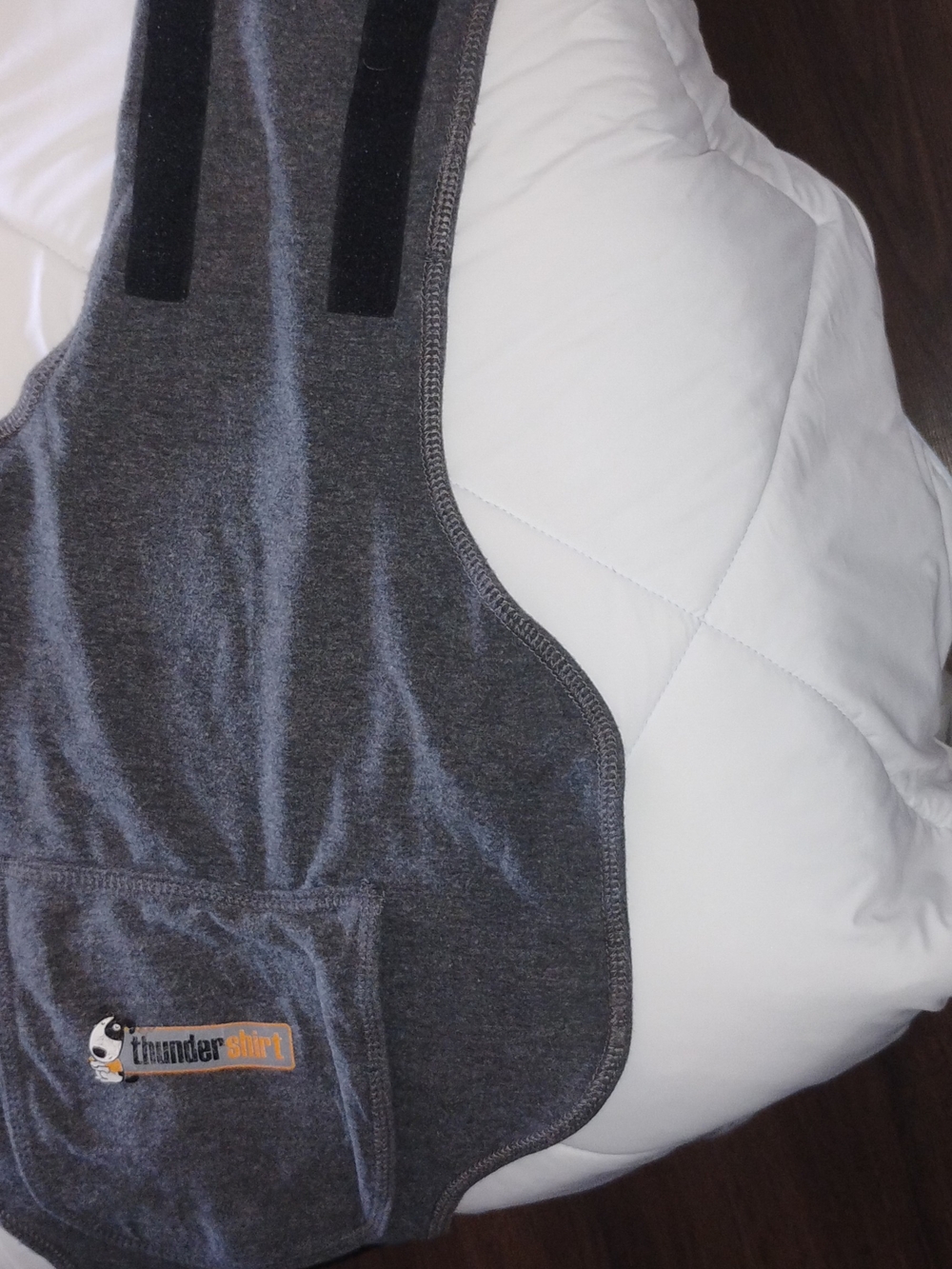 Thundershirt Gray Calming Dog Wrap - Picture 2 of 2